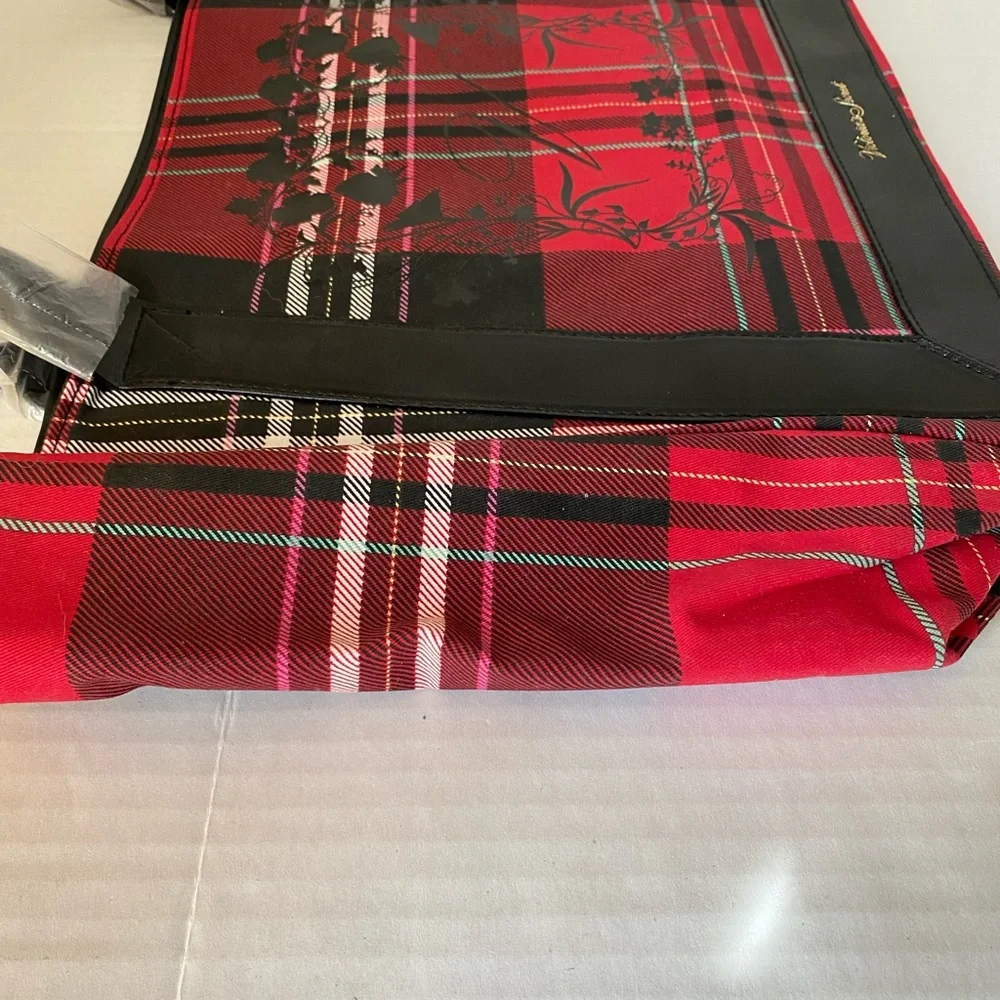 Victoria’s Secret Tote Bag Red Black New - Picture 8 of 16